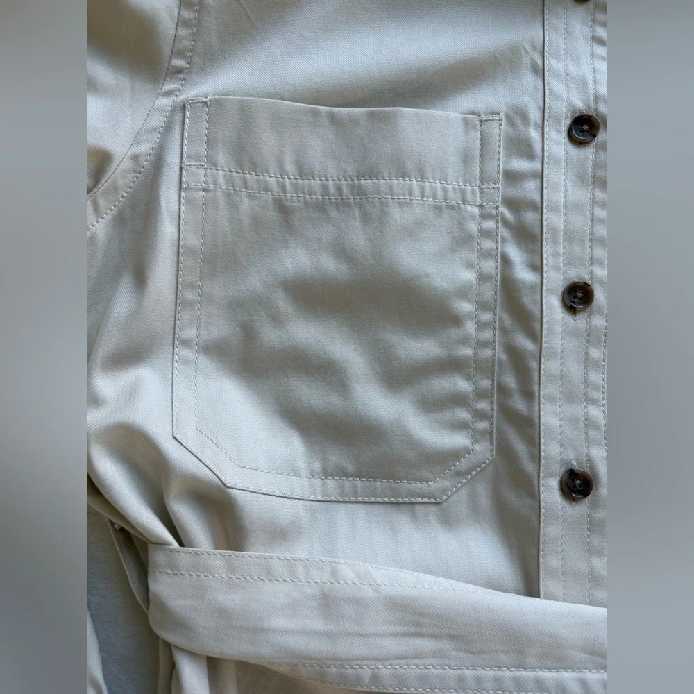 Banana Republic Kakhi Shirttail Dress - Size Small - Picture 9 of 16